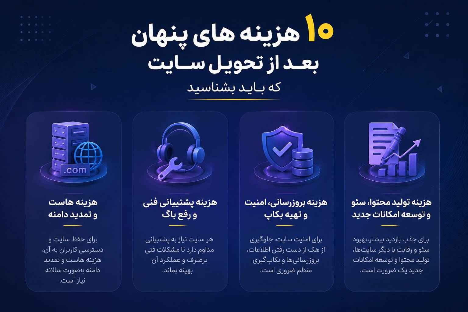 هزینه‌های پنهان ناشی از نبود قرارداد مشخص